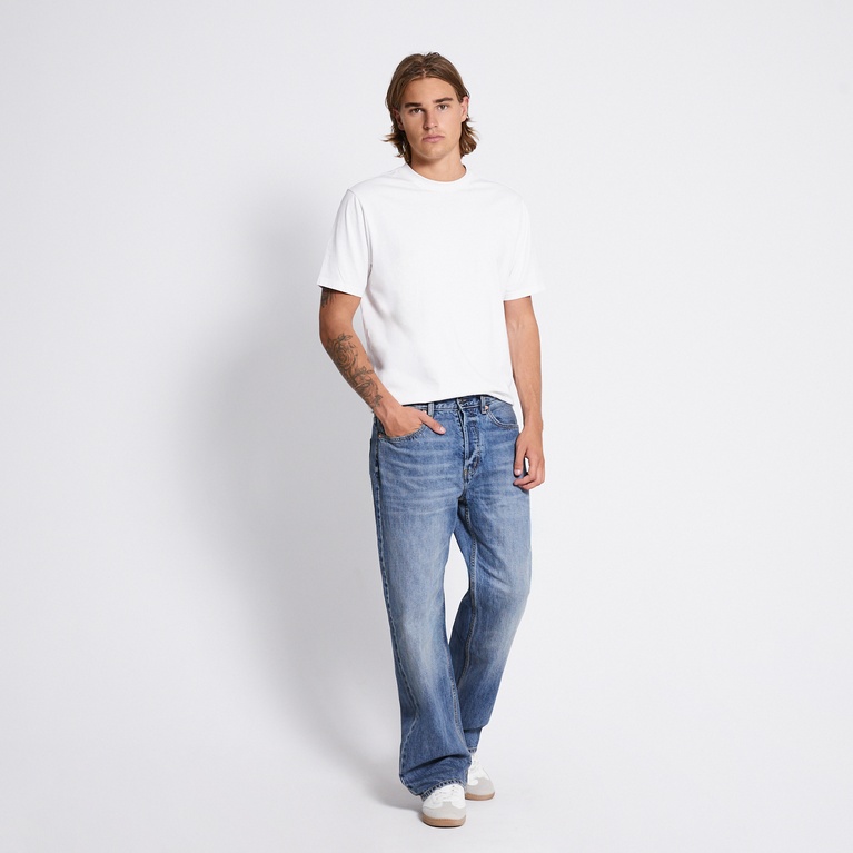 Wide jeans "Byron" Mid wash